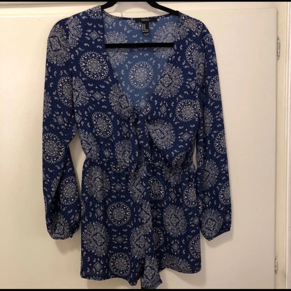 Forever 21 Boho Romper - Picture 3 of 3